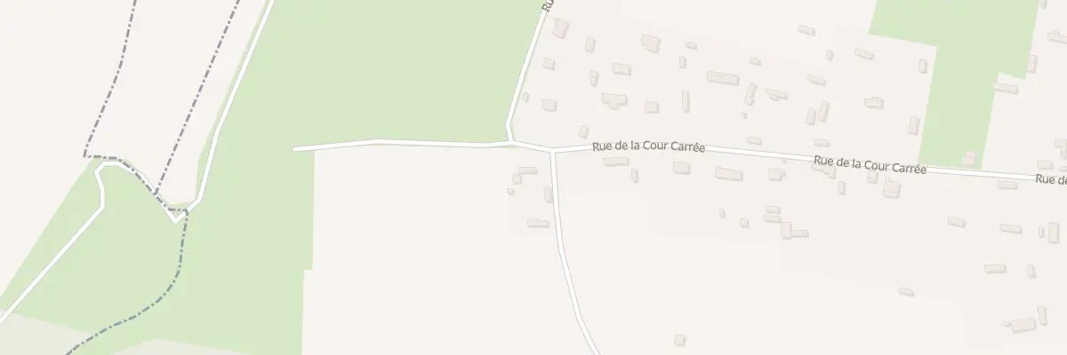 Plan du 25 Rue de la Cour Carrée à Brestot