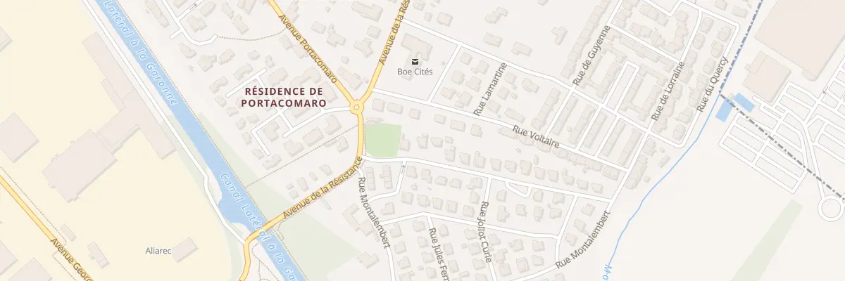 Plan du 4 Rue Jean Mermoz à Boé