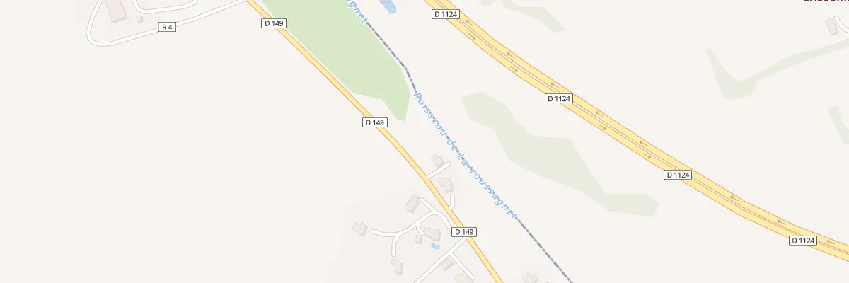 Plan du 5051 A Baylac à Montégut