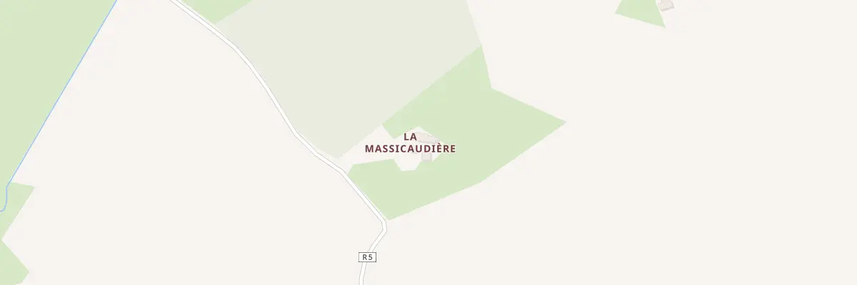 Plan du 5057 La Massicaudiere à Sainte-Cérotte