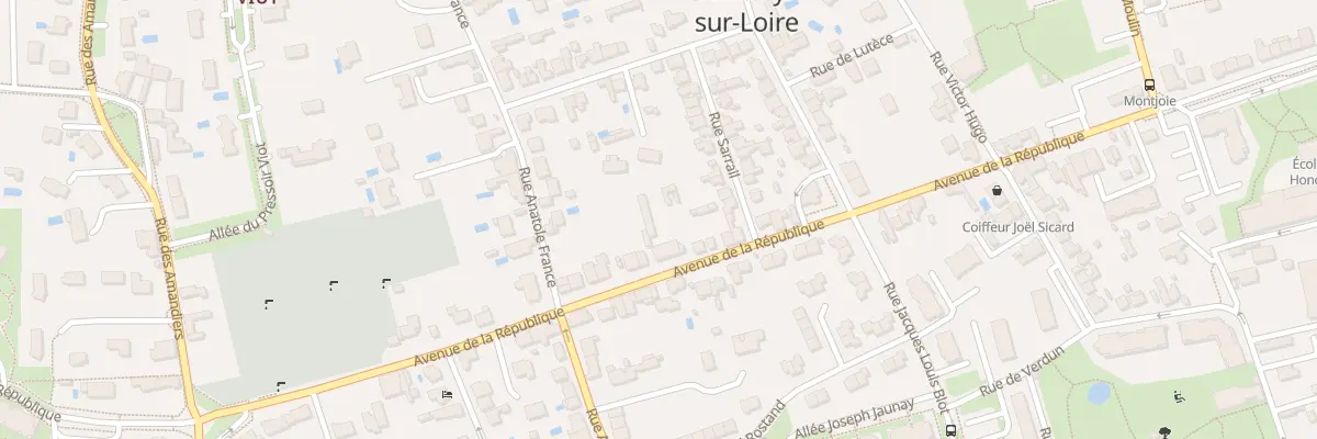 Plan du 96 Av de la République à Saint-Cyr-sur-Loire