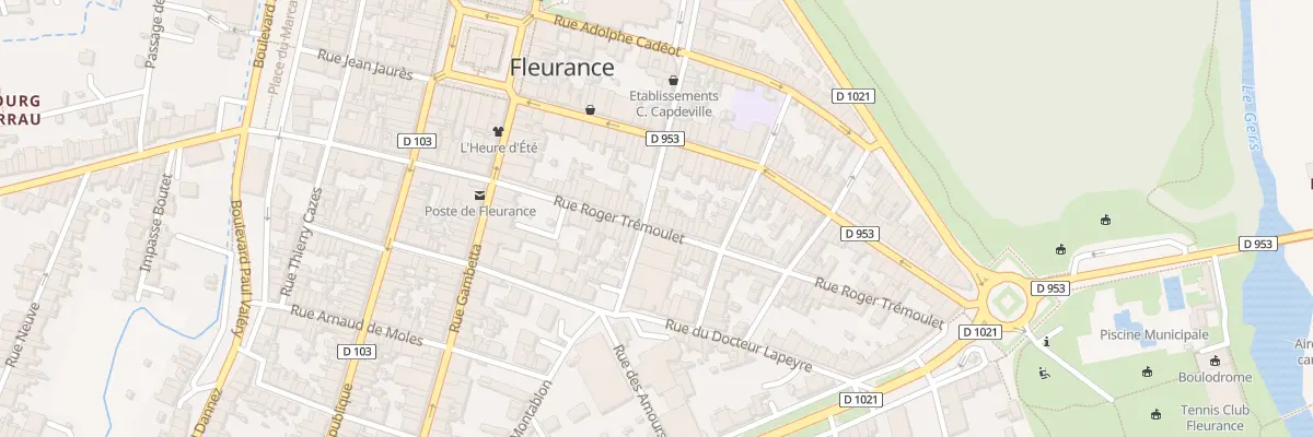 Plan du 62 Rue Roger Trémoulet à Fleurance