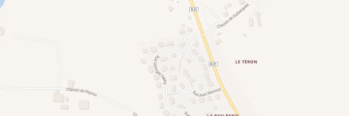Plan du 5 Rue Georges Saphy à Castelnaud-de-Gratecambe