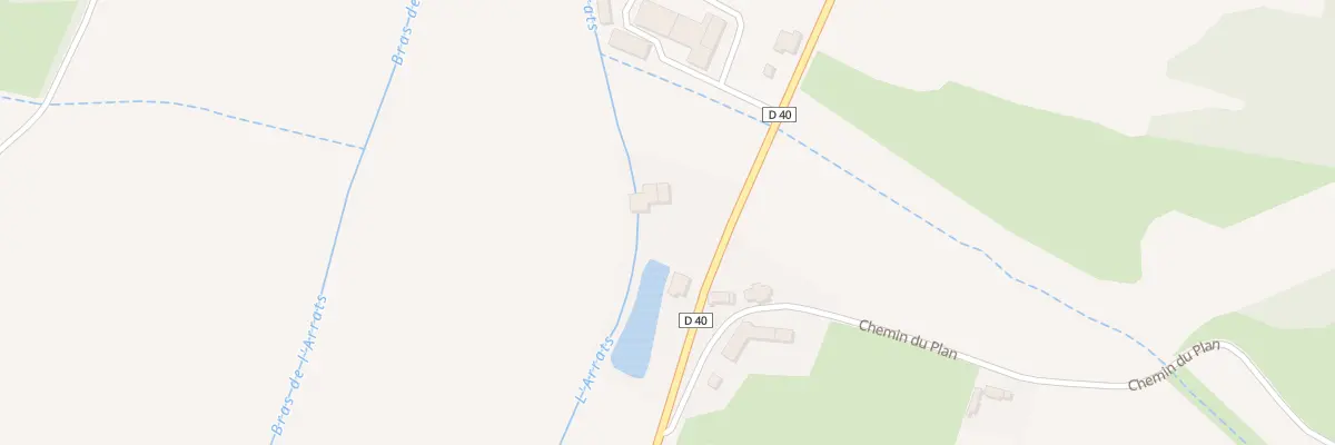 Plan du 5040 Au Pre de l’Hopital à Tachoires
