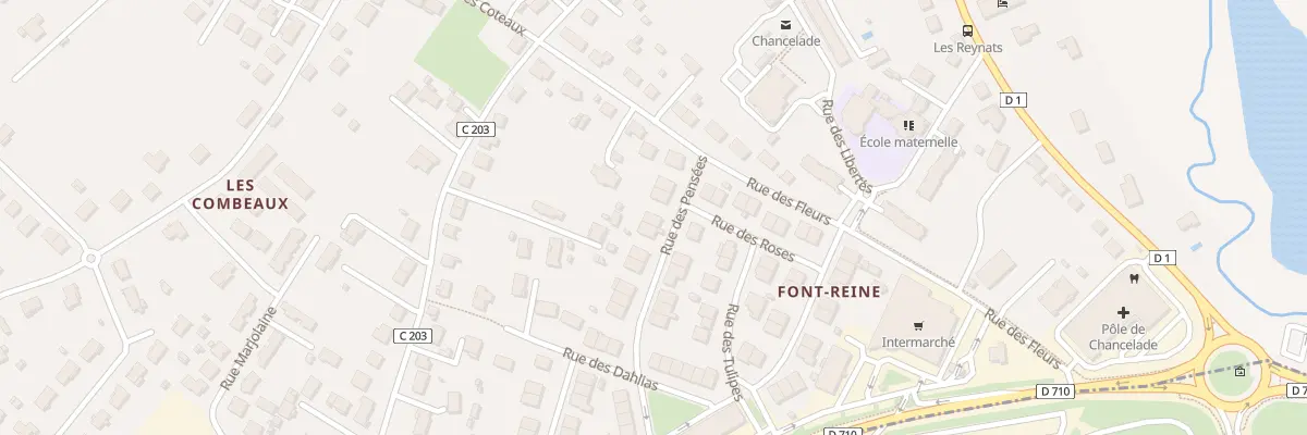 Plan du 21 Rue des Pensées à Chancelade