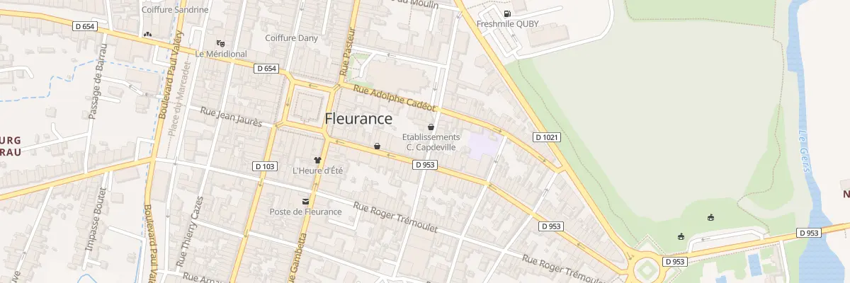 Plan du 35 Rue Montablon à Fleurance
