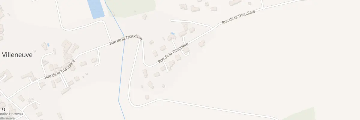 Plan du 34 Rue de la Triaudière à Chauvigny