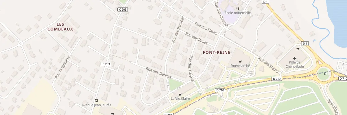 Plan du 4 Rue des Pensees à Vergt