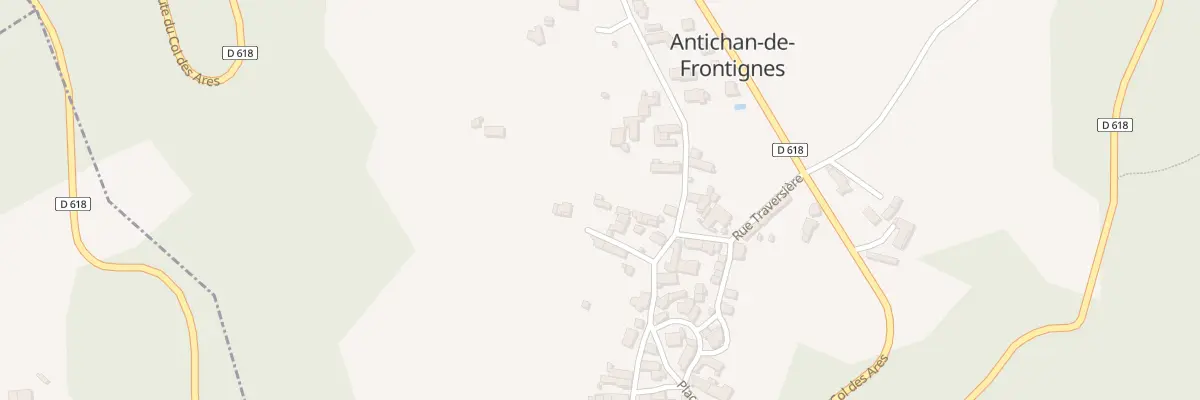 Plan du 6 Chem Pardios à Antichan-de-Frontignes