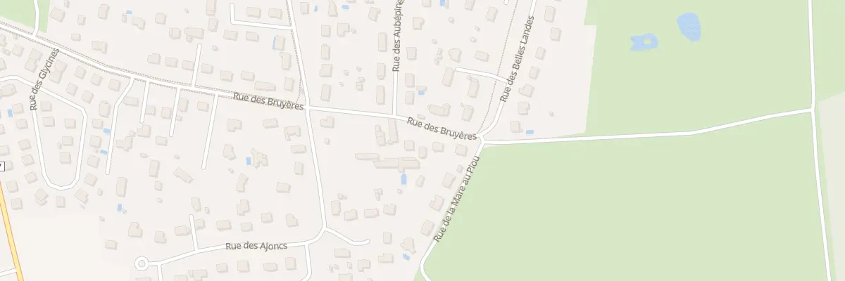 Plan du 34B Rue des Bruyères à Monts
