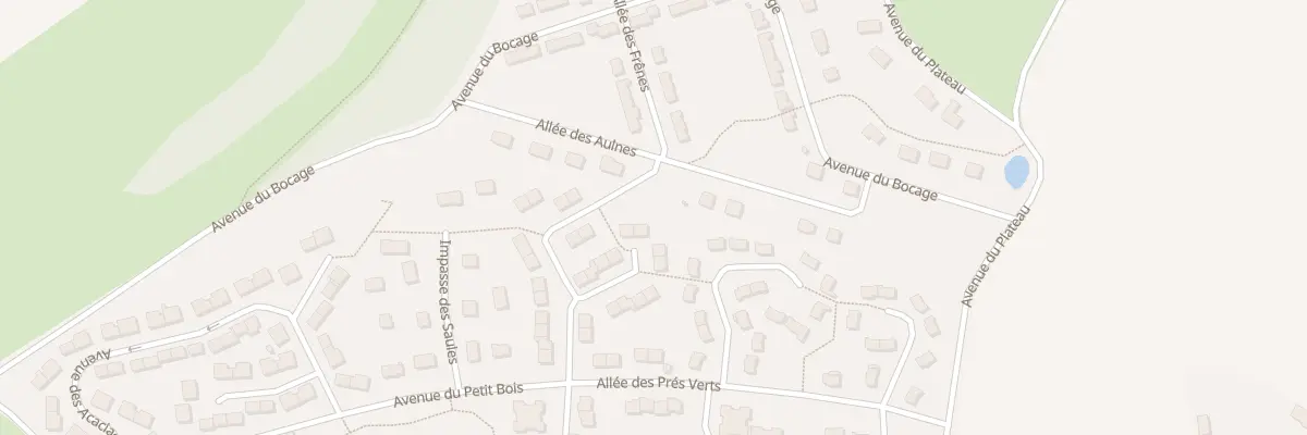 Plan du 6 All des Pommiers à Saint-Arnoult