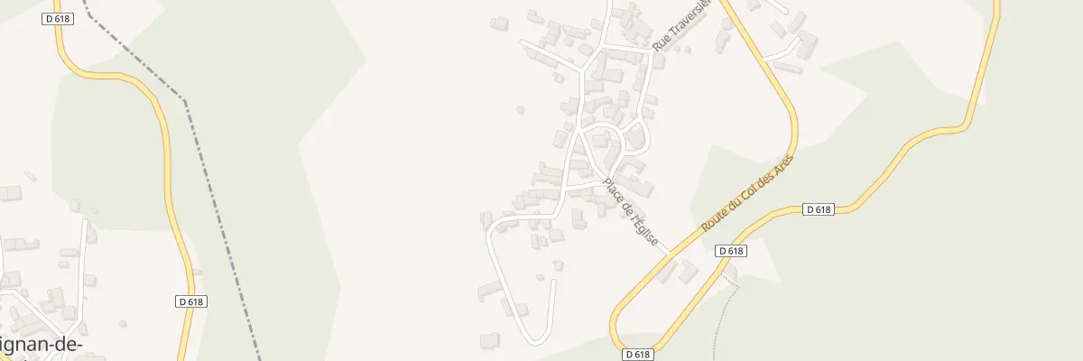 Plan du 2 Rue de la Carrere à Antichan-de-Frontignes