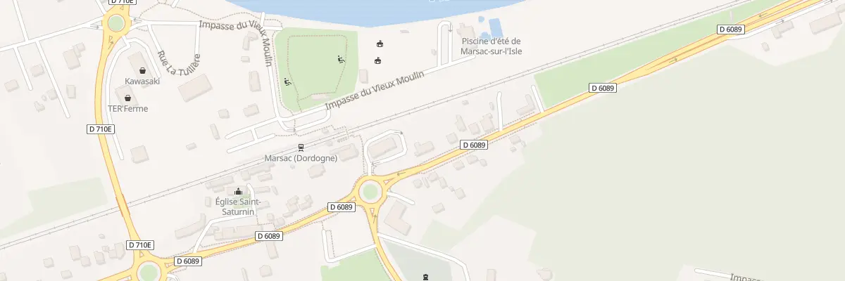 Plan du 22 Rte de Bordeaux à Marsac-sur-l’Isle