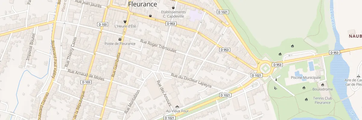 Plan du 23 Rue Roger Trémoulet à Fleurance