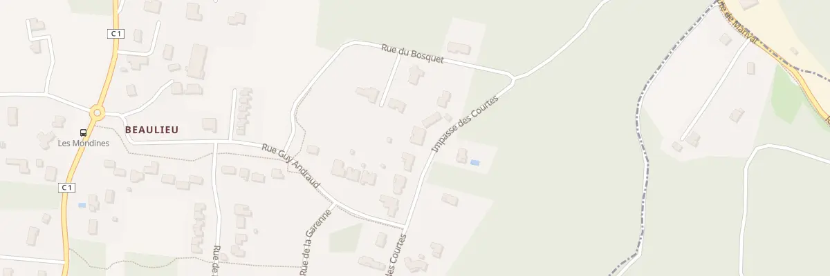 Plan du 53 Imp des Courtes à Marsac-sur-l’Isle