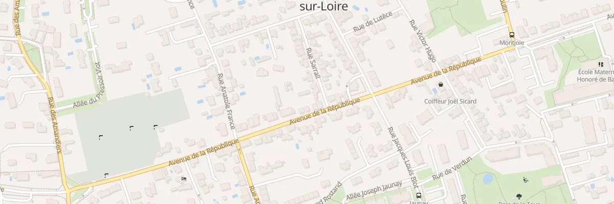 Plan du 90 Av de la République à Saint-Cyr-sur-Loire