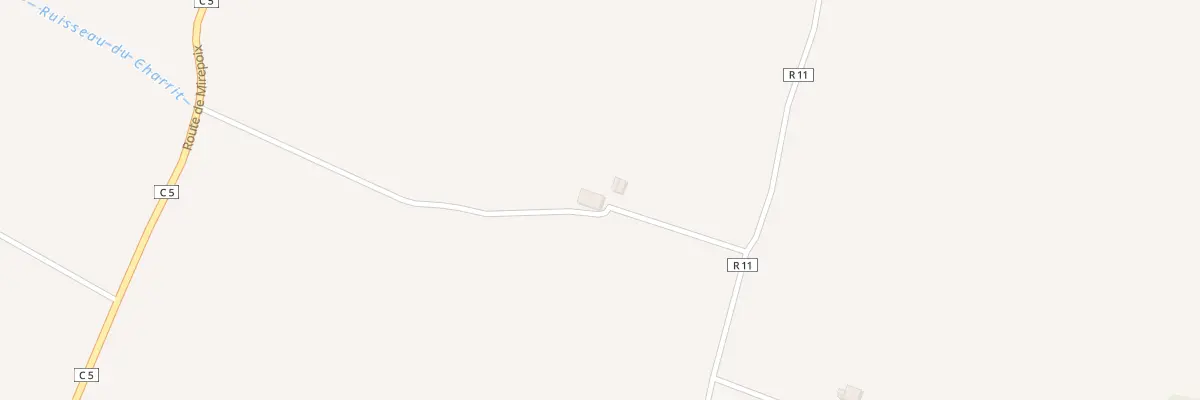 Plan du 1700 Rte de Mirepoix à Montaut-les-Créneaux