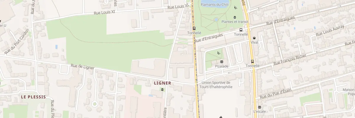 Plan du 26 Rue de la Parmentière à La Riche