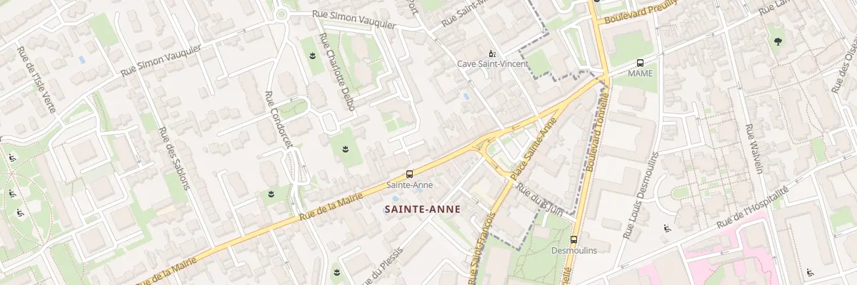 Plan du 13 Rue de la Mairie à La Riche