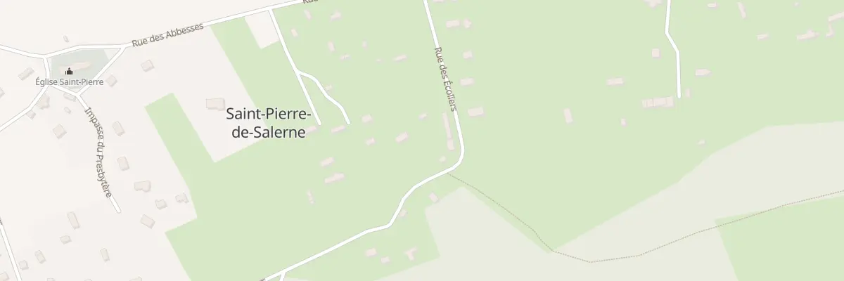 Plan du 27 L’Eglise à Saint-Pierre-de-Salerne