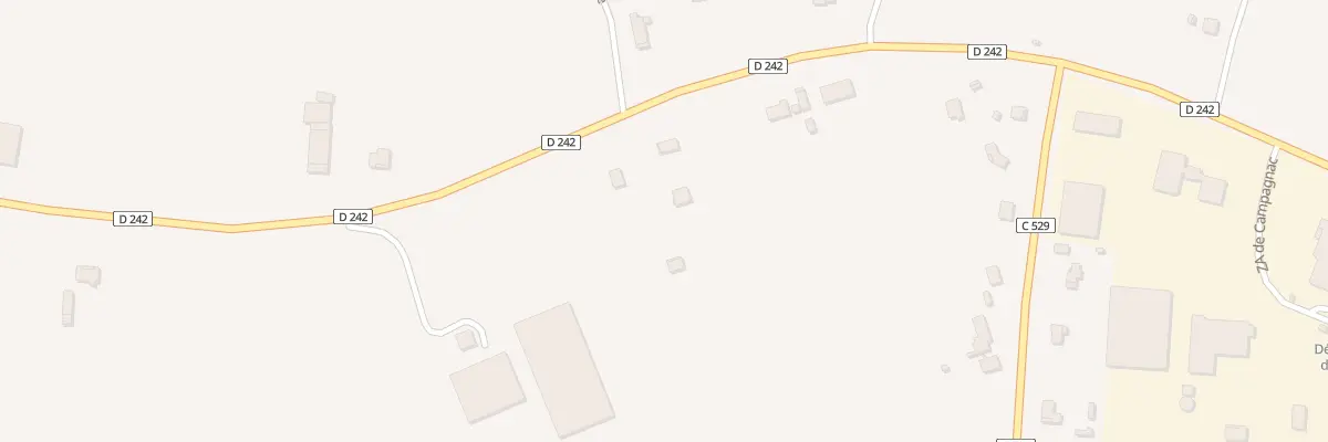 Plan du 1707 Av de Casseneuil à Lédat