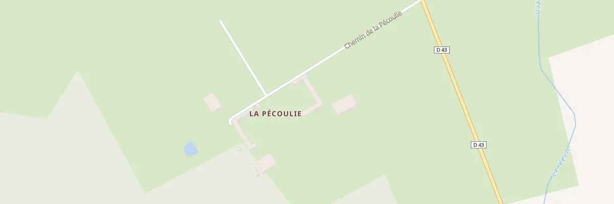 Plan du 245 Che de la Pecoulie à Saint-Mayme-de-Péreyrol