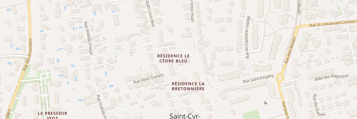 Plan du 110 Rue Victor Hugo à Saint-Cyr-sur-Loire