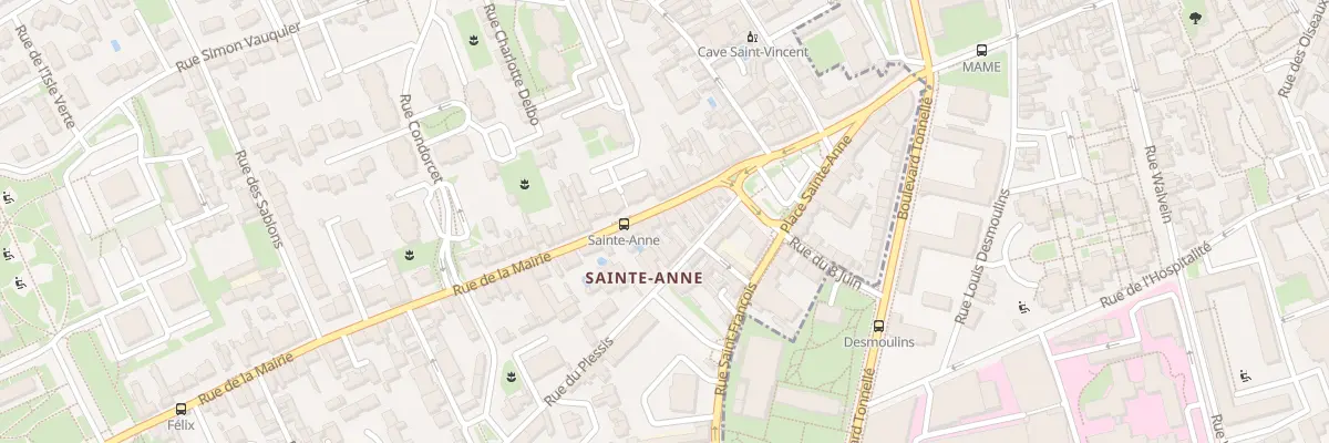 Plan du 16 Rue de la Mairie à La Riche