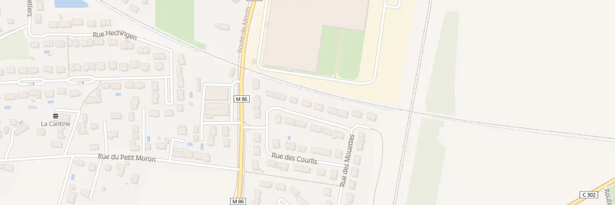 Plan du 14 Rue des Mouettes à Joué-lès-Tours