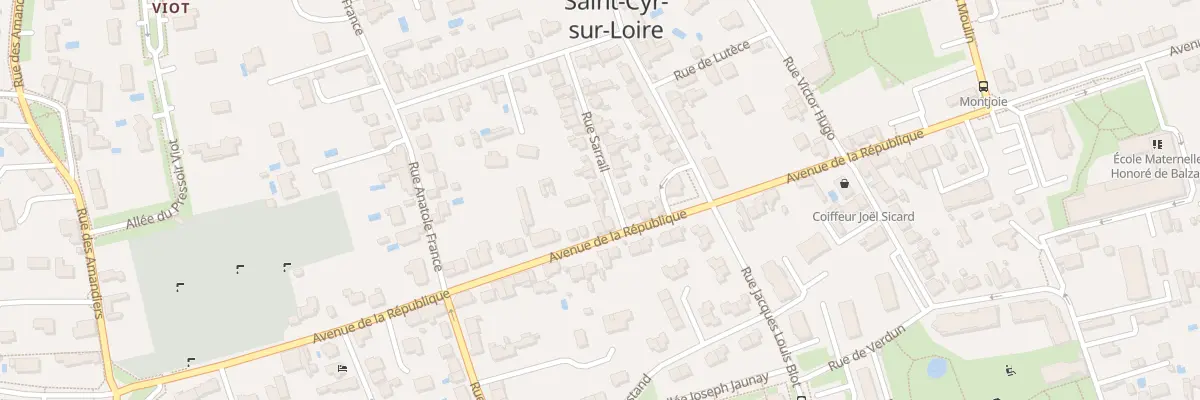Plan du 4 Rue Sarrail à Saint-Cyr-sur-Loire