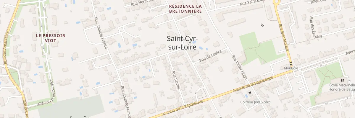 Plan du 19 Rue Sarrail à Saint-Cyr-sur-Loire