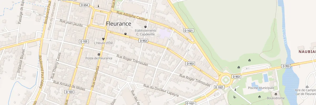 Plan du 49 Rue Jean Jaurès à Fleurance
