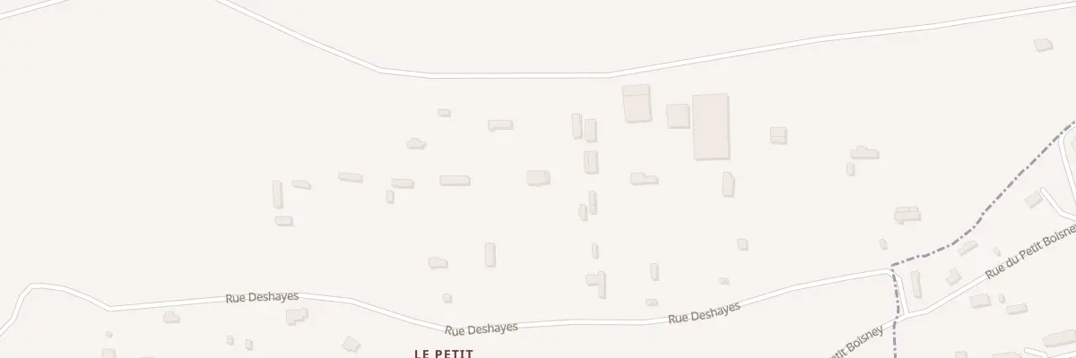 Plan du 12 Rue Deshayes à Boisney
