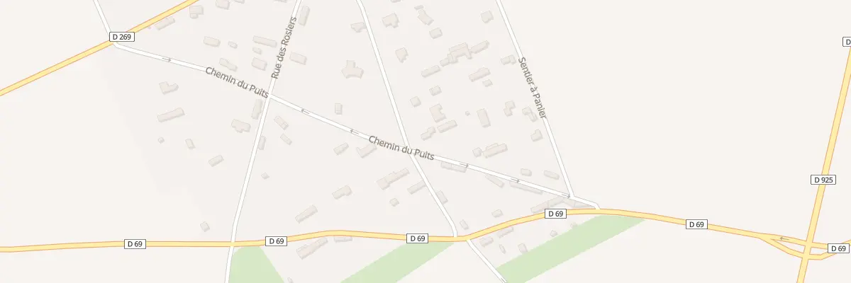 Plan du 180 Che du Puits à Saint-Riquier-ès-Plains