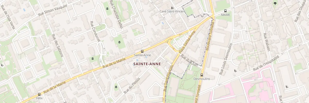 Plan du 14 Rue de la Mairie à La Riche