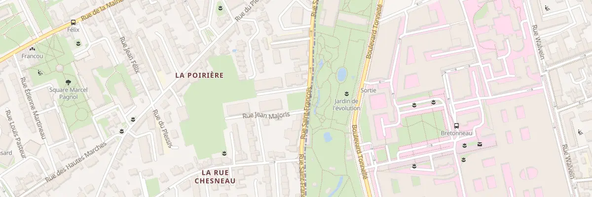 Plan du 57 Rue Saint-François à La Riche