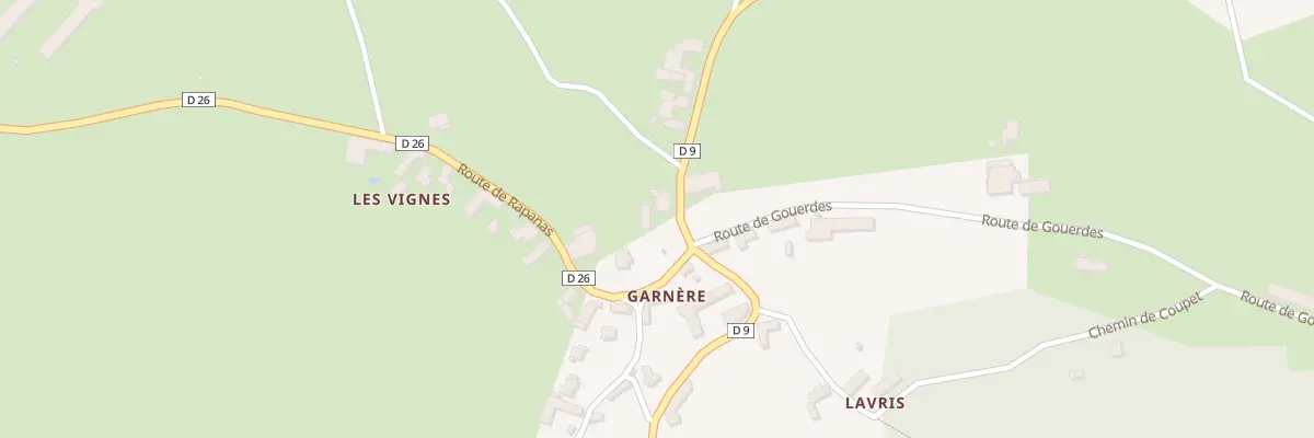 Plan du 25 Rte du Mailhot à Sauveterre-de-Comminges
