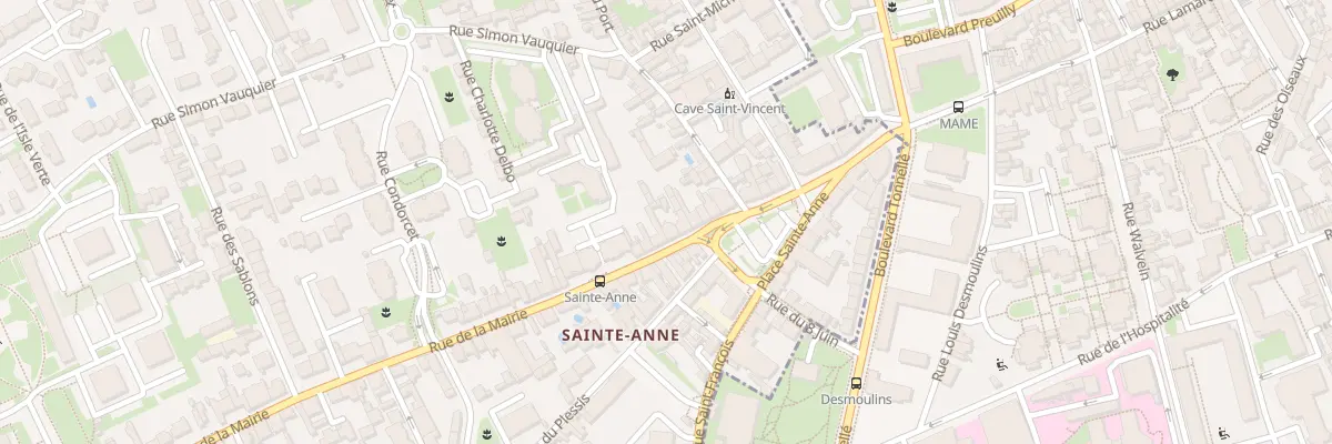 Plan du 5 Rue de la Mairie à La Riche