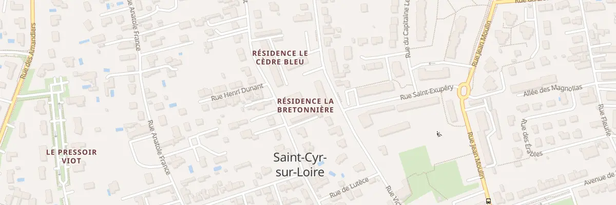 Plan du 104 Rue Victor Hugo à Saint-Cyr-sur-Loire