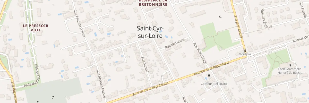 Plan du 66 Rue Jacques-Louis Blot à Saint-Cyr-sur-Loire
