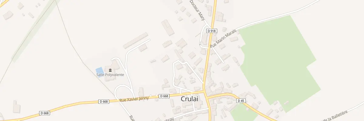 Plan du 9 Rue du Clos Robinet à Crulai