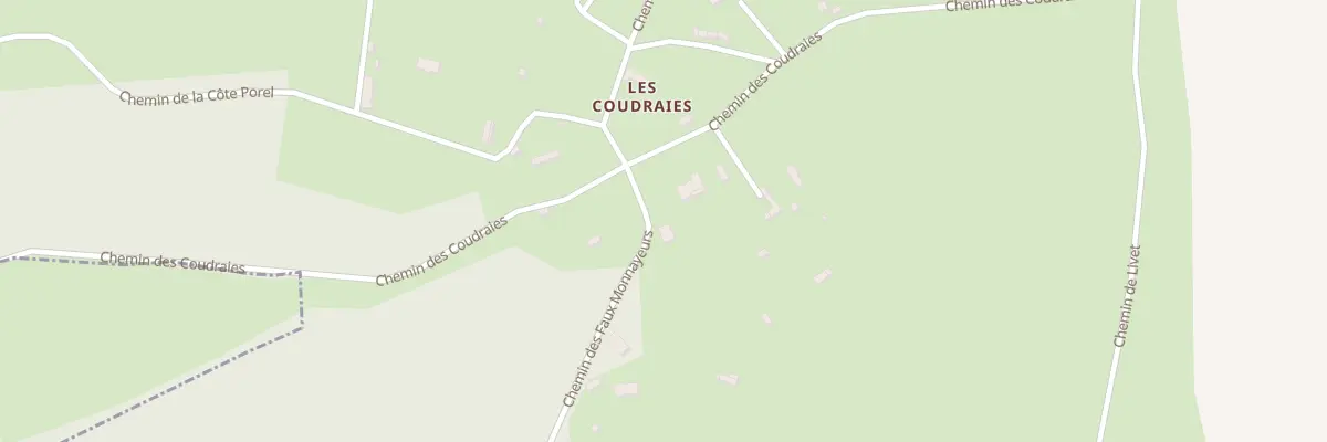 Plan du 1B Che des Faux Monnayeurs à Freneuse-sur-Risle