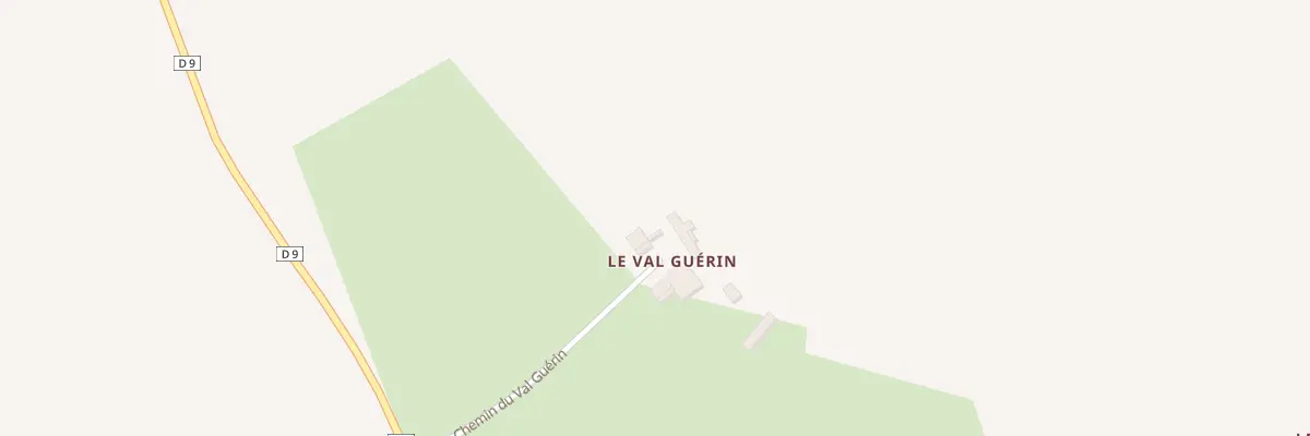 Plan du 1 Che du Val Guérin à Perche en Nocé