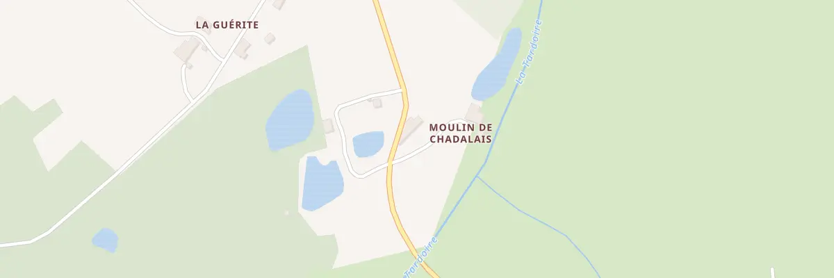 Plan du 5333 Moulin de Maisonnais à Maisonnais-sur-Tardoire
