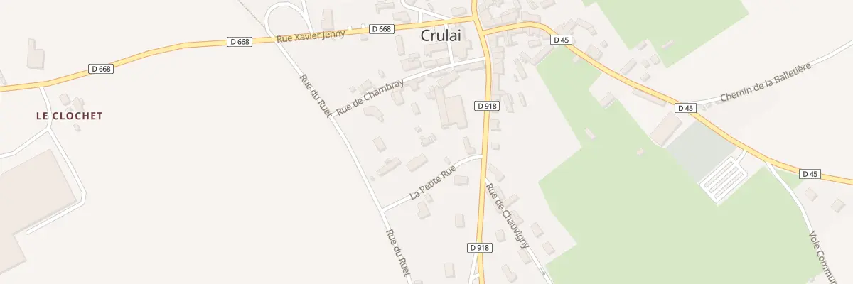 Plan du 4 Rue La Petite Rue à Crulai