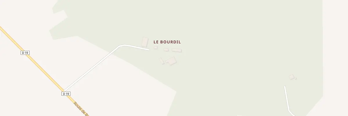 Plan du 127 Le Bourdil à Faux-en-Périgord