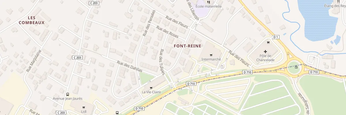 Plan du 3 Rue des Capucines à Chancelade