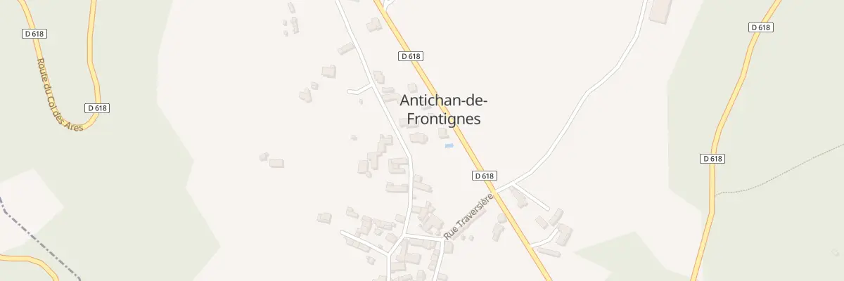 Plan du 11 Rue de la Prade à Antichan-de-Frontignes