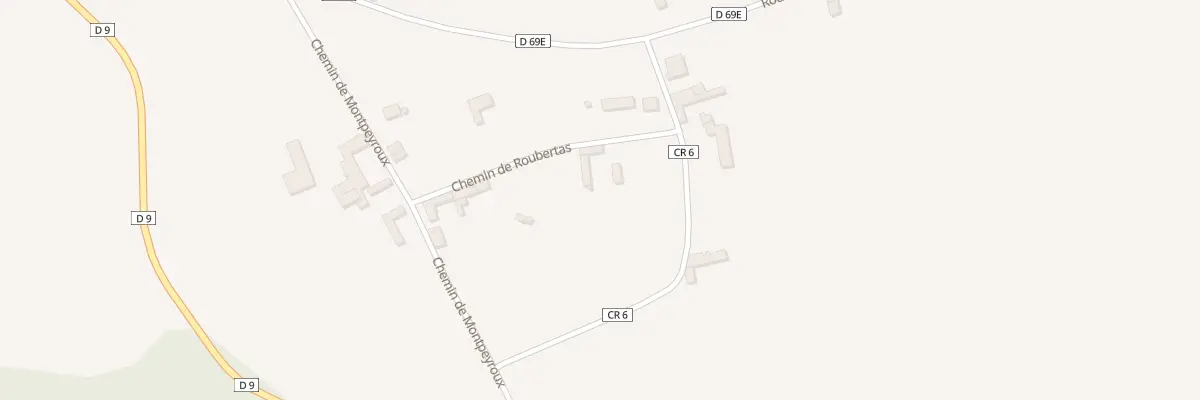 Plan du 1 Chem de Roubertas à Cardeilhac
