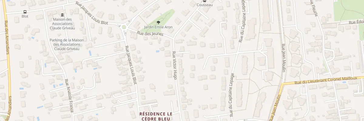 Plan du 155 Rue Victor Hugo à Saint-Cyr-sur-Loire